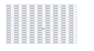 Borda formatada com as Cores RGB do Microsoft Excel