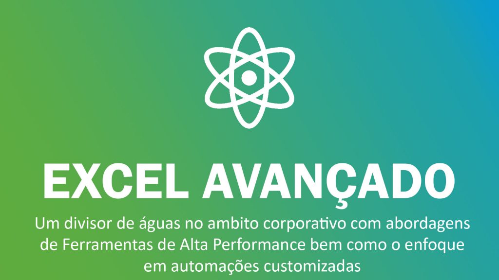 Capa de Divulgação do Curso de Excel Avançado 2