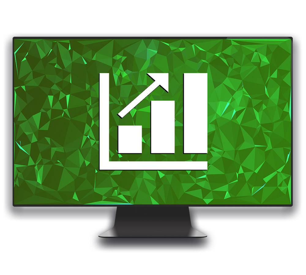 Imagem de um monitor exibindo na tela a capa sobre a analise da Planilha de Controle Financeiro